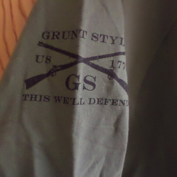 GRUNT STYLE SWEATSHIRT Hoodie ~ Green ~ Size: XL - Picture 4 of 8